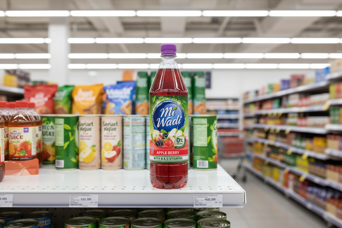 12 x Mi Wadi Zero 0% Apfel-Beere 1L