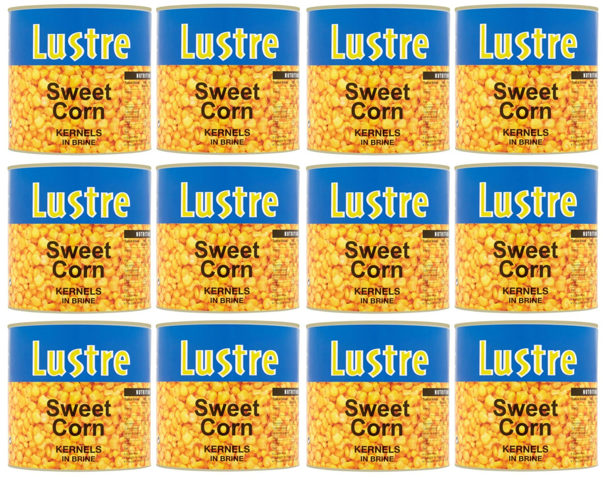 12 x Lustre Sweet Corn Kernels 326G