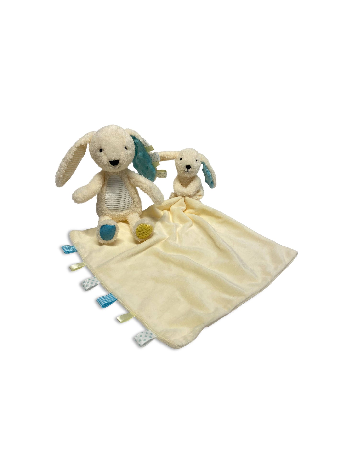 Sensory Snuggables Bunny & Blankie Baby Gift Set | Soft Toy for Babies