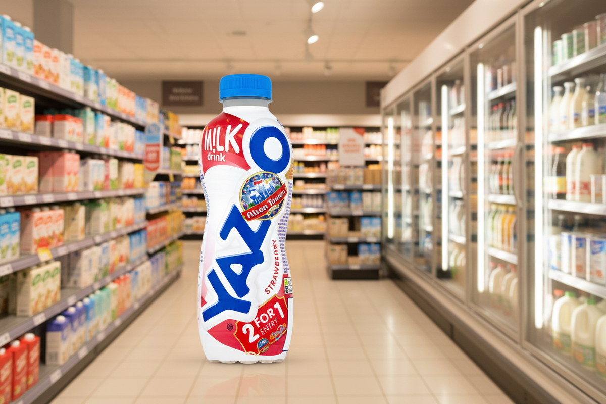 10 x Yazoo Milchgetränk Erdbeer 400ml