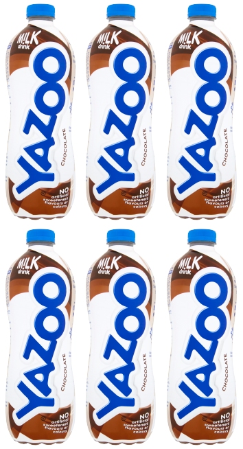 6 x Yazoo Schokoladenmilchgetränk 1L