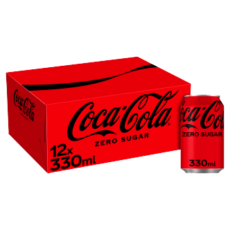 24 x Coke Zero Dosen 330 ml