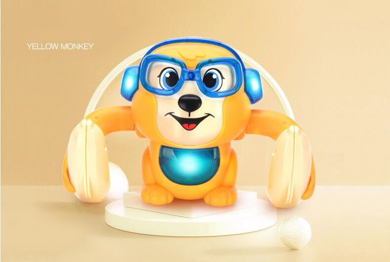 Sounding, Rolling And Somersault Monkey Electric Toy