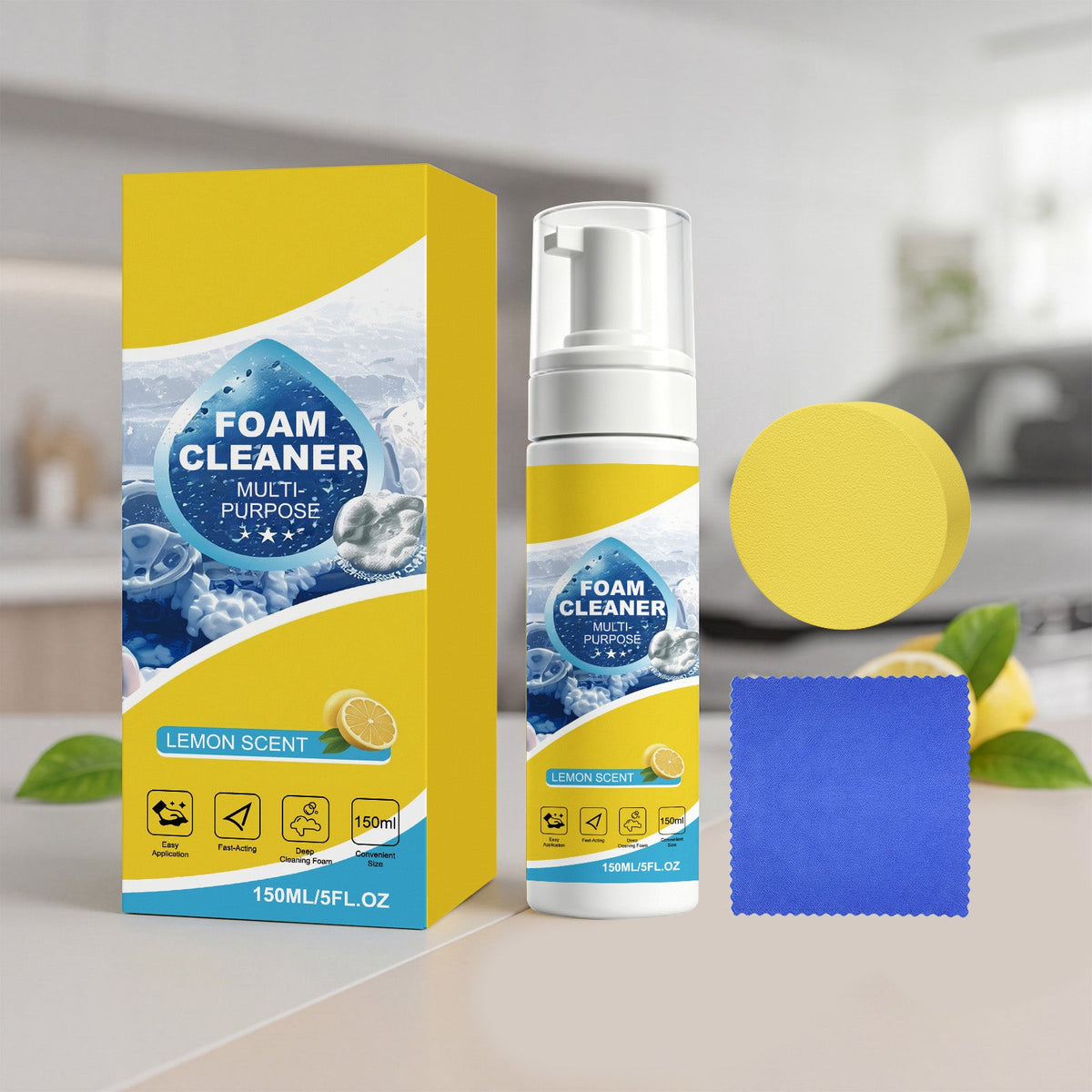Multi-purpose Foam Cleaning Kit 150ml
