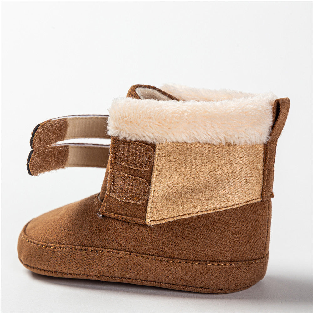 Fashion Plush Baby Warm Toddler Cotton Shoes