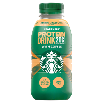 8 x Starbucks Proteingetränk Karamell Haselnuss 20g - 330ML