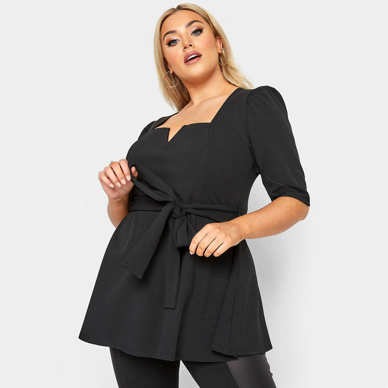 Fashion Trend Waistband Top For Women In Summer