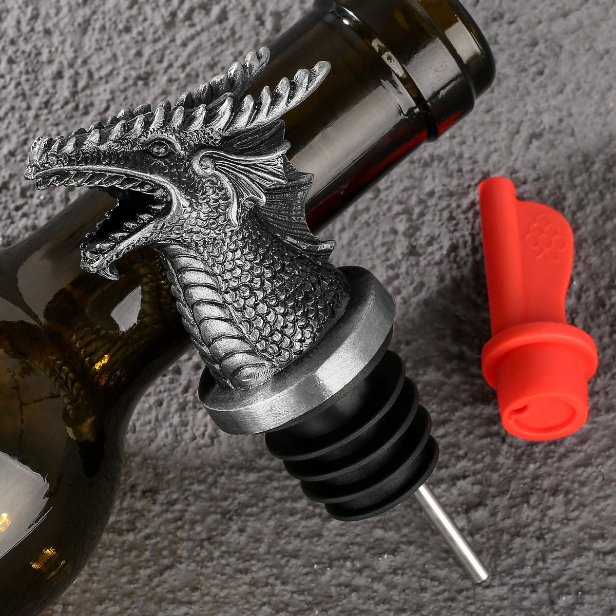 Dual Function Faucet Dispenser, Wine Stopper, Bottle Stopper, Interesting Faucet Dispenser For Cocktails And Whiskey Bottles, Kitchen Accessories