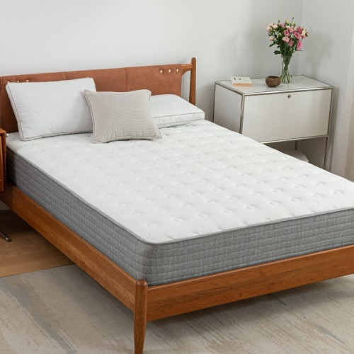 MTS010 - Good Night 20cm Hybrid Memory Foam Mattress – 7-Zone Orthopaedic Pocket Sprung, Medium Firm, Cooling & Hypoallergenic - 90x190x20cm
