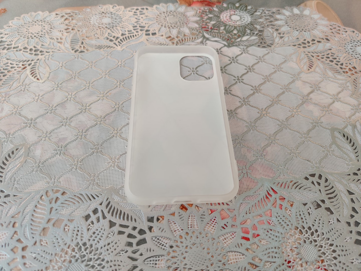 Marble Geometric TPU Coral Case - For iPhone 11