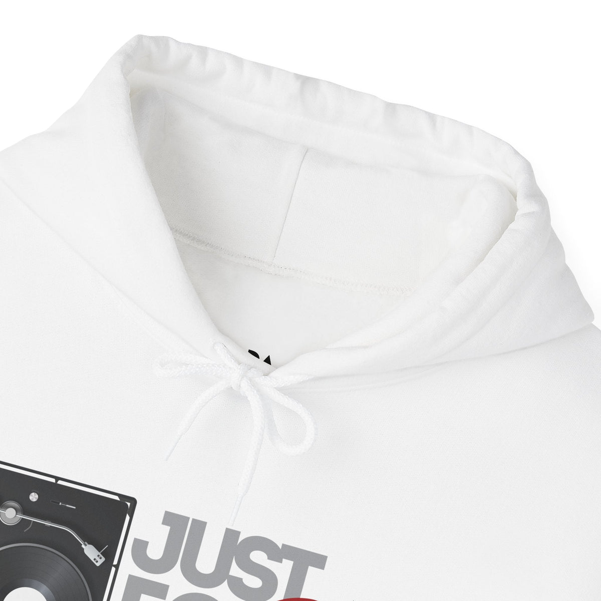 Just for the Record Men's Vinyl Record Hoodie