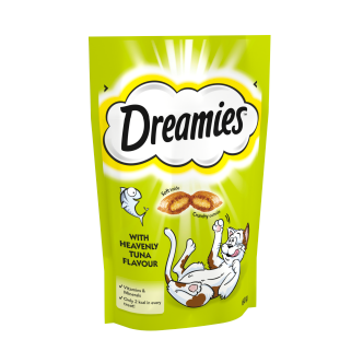 8 x Dreamies Golosinas para gatos de atún 60 g