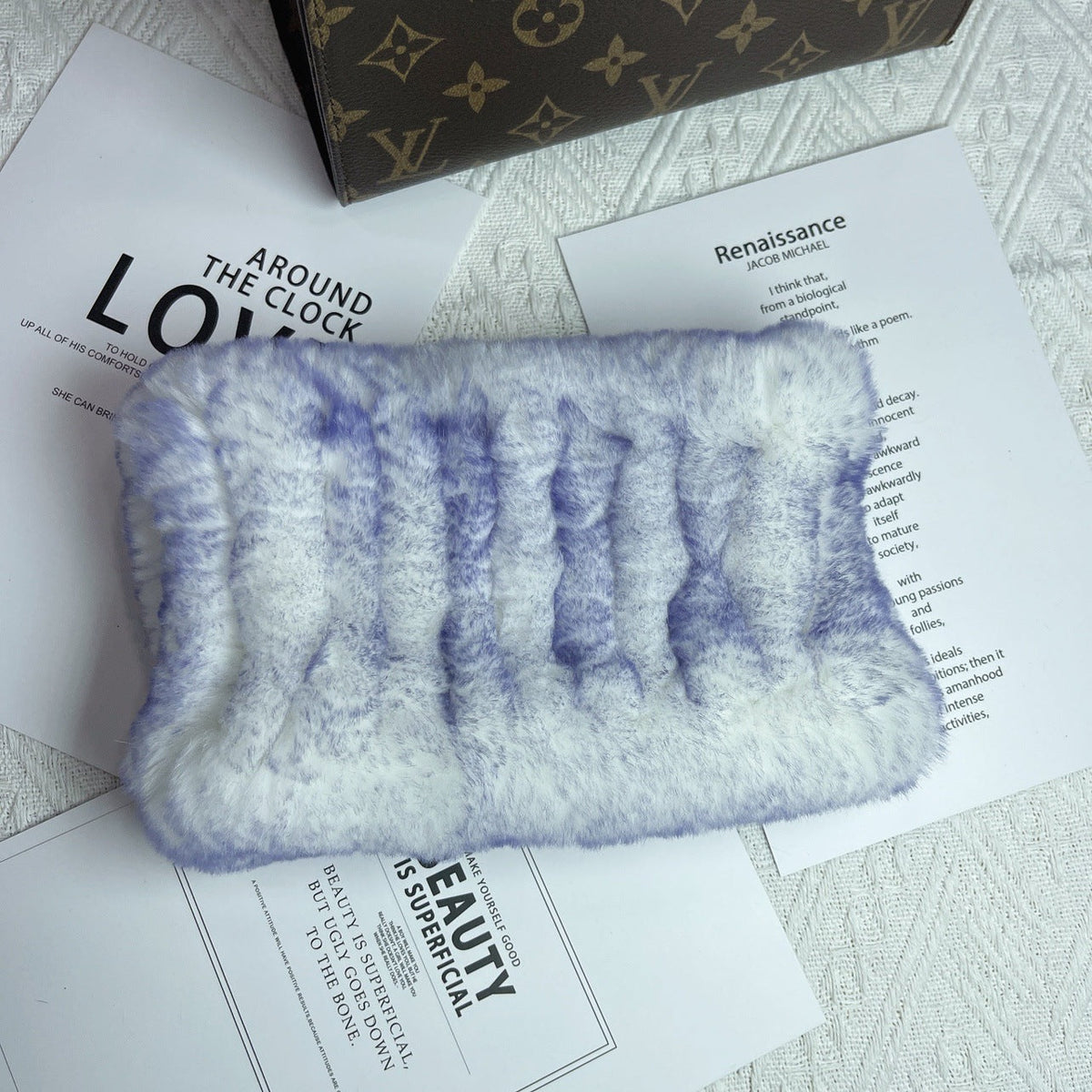 Women's Versatile Fur Snood Warm Scarf
