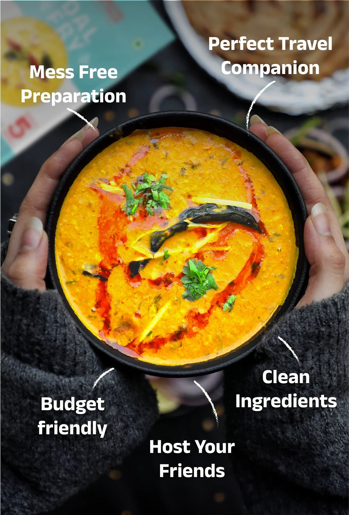 5 Minutes To Delhi Jeera Rice Vegan Camping Meal