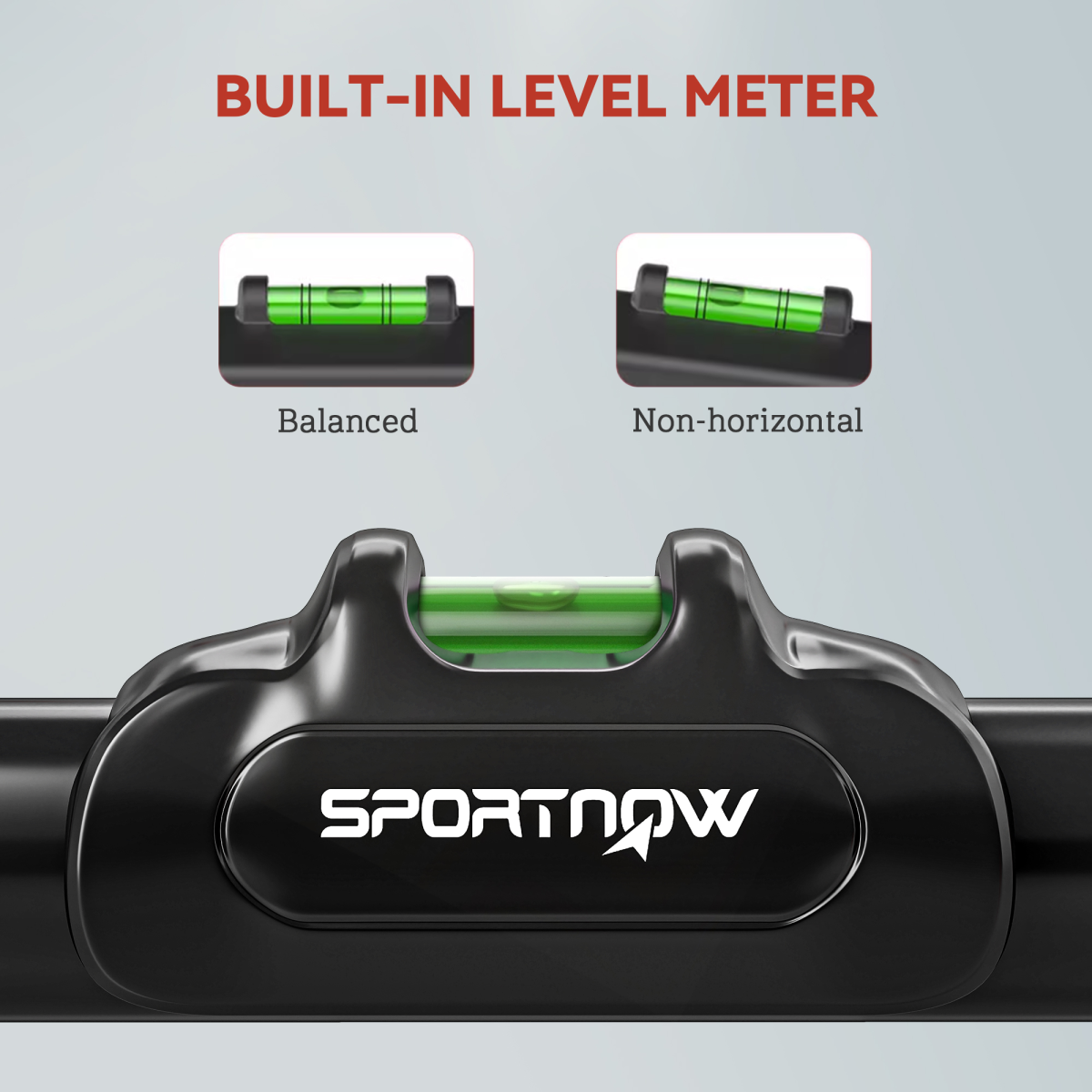 SPORTNOW Pull Up Bar Doorway from 96-130 cm (37.8"-51.2"), No Screws