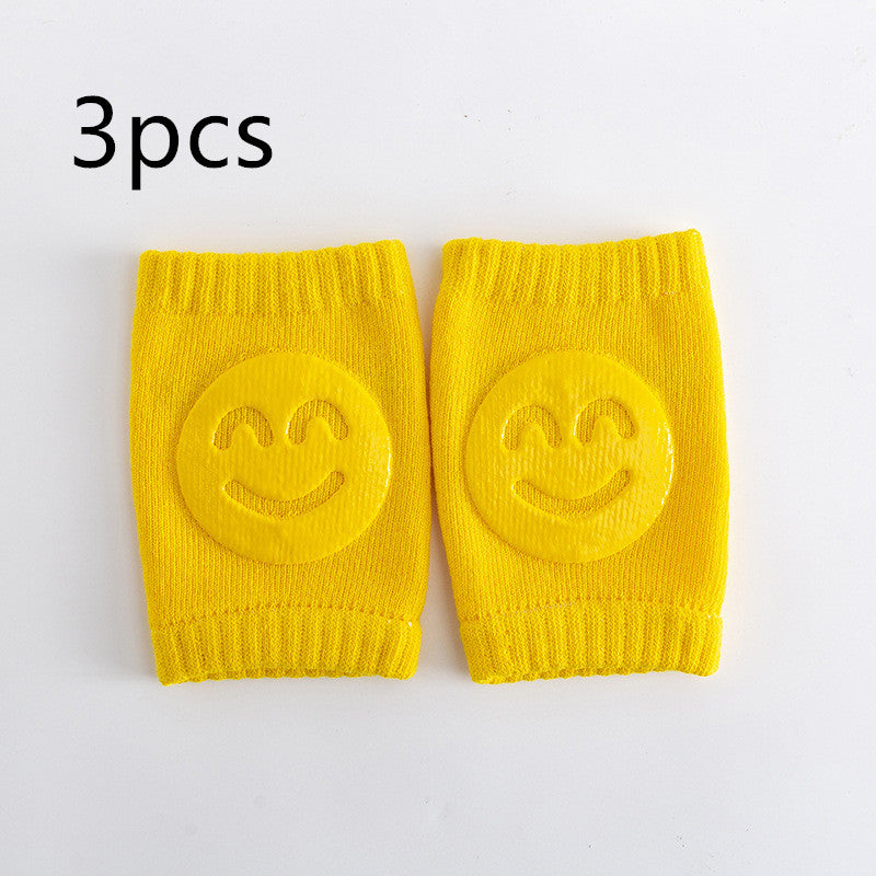 Summer Terry Baby Socks Toddler Crawling Knee Pads