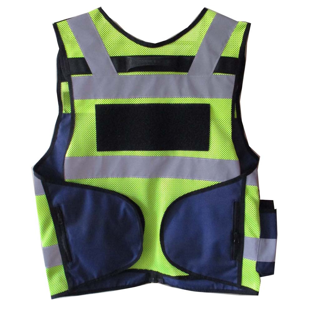 Hi-Viz Tactical Vest | Multi-Pocket with Elasticated Loops