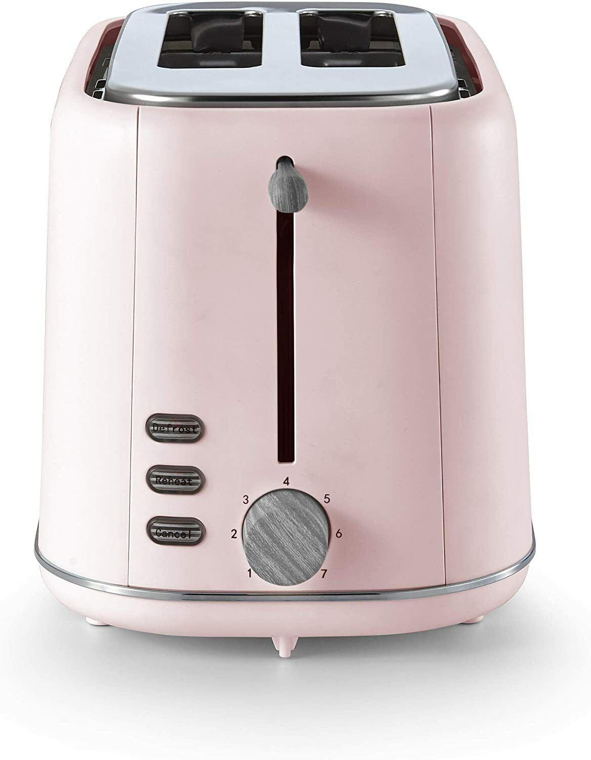 Tower Scandi 2 Slice Toaster Marshmellow Pink UK Plug