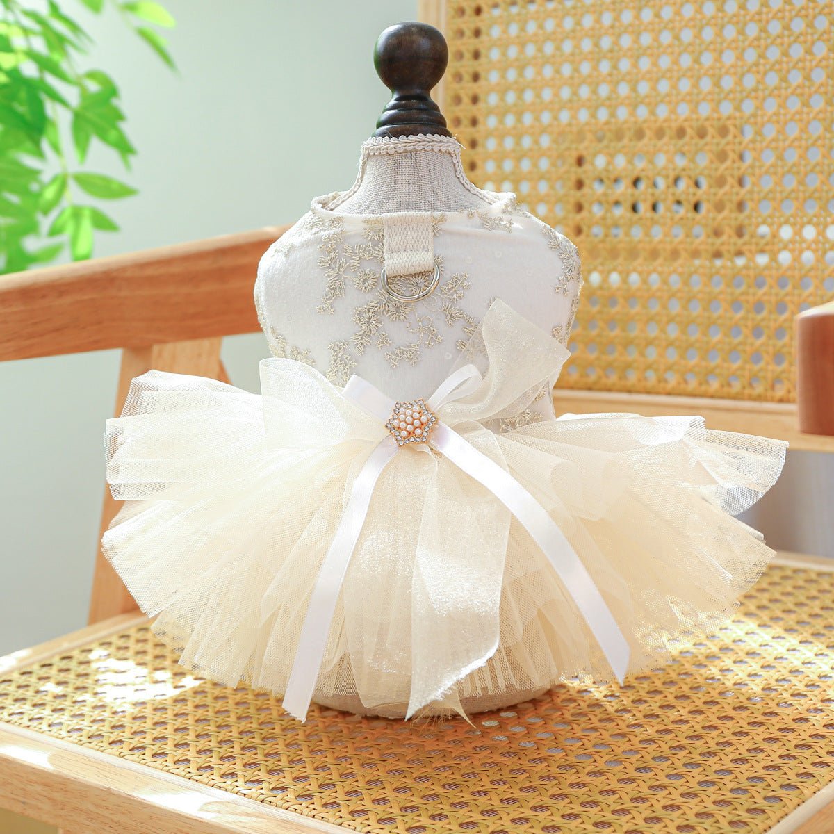 Spring And Summer Thin Dog Cat Wedding Dress