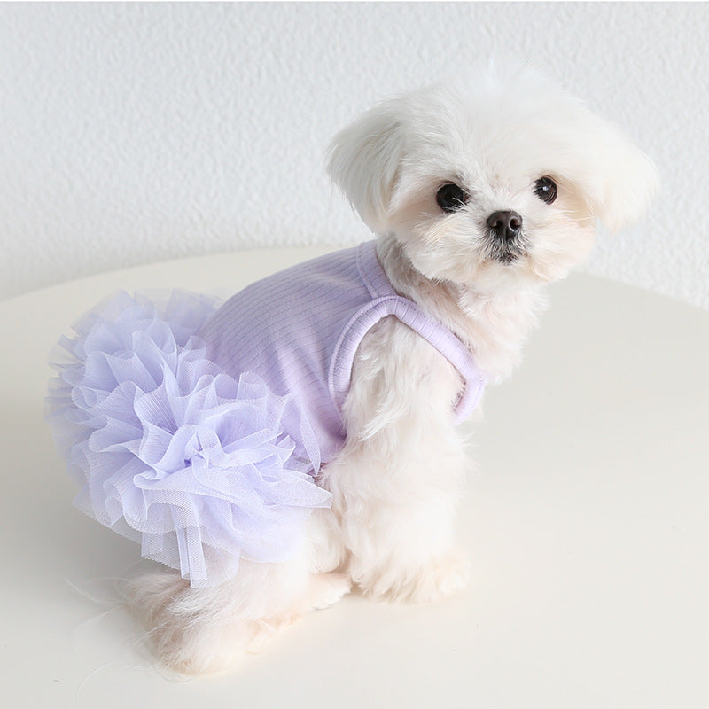 Dog Cat Pet Elegant Ballet Pettiskirt