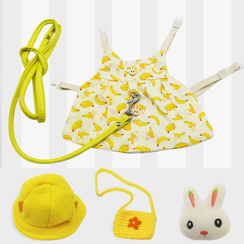 Pet Bunny Clothes Bunny Lop-eared Rabbit Ornaments