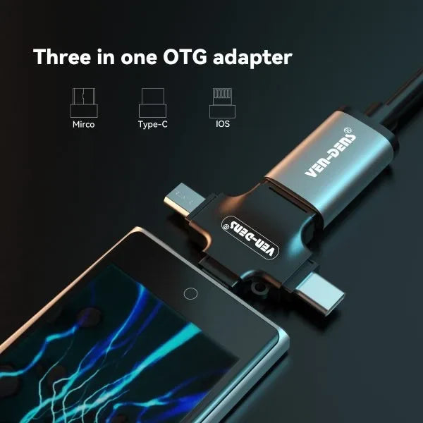 Mobile Phone Card Reader 4 in 1