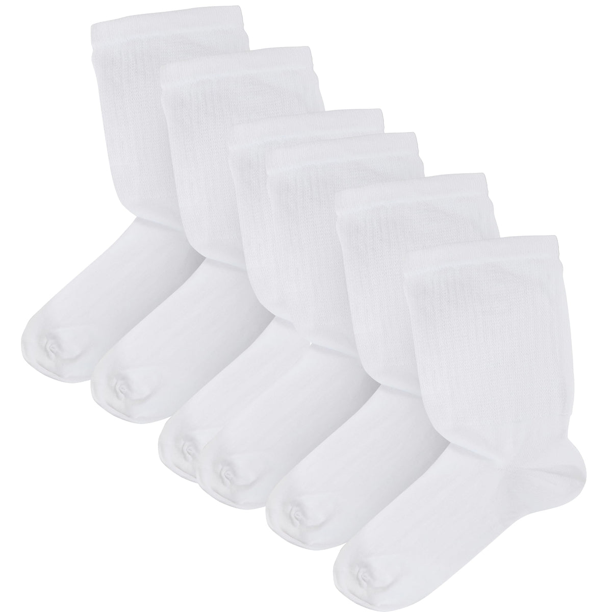 Sock Stack Men's Extra Wide Diabetic Socks Non Elastic Loose Top Moisture-Wicking UK 6-11
