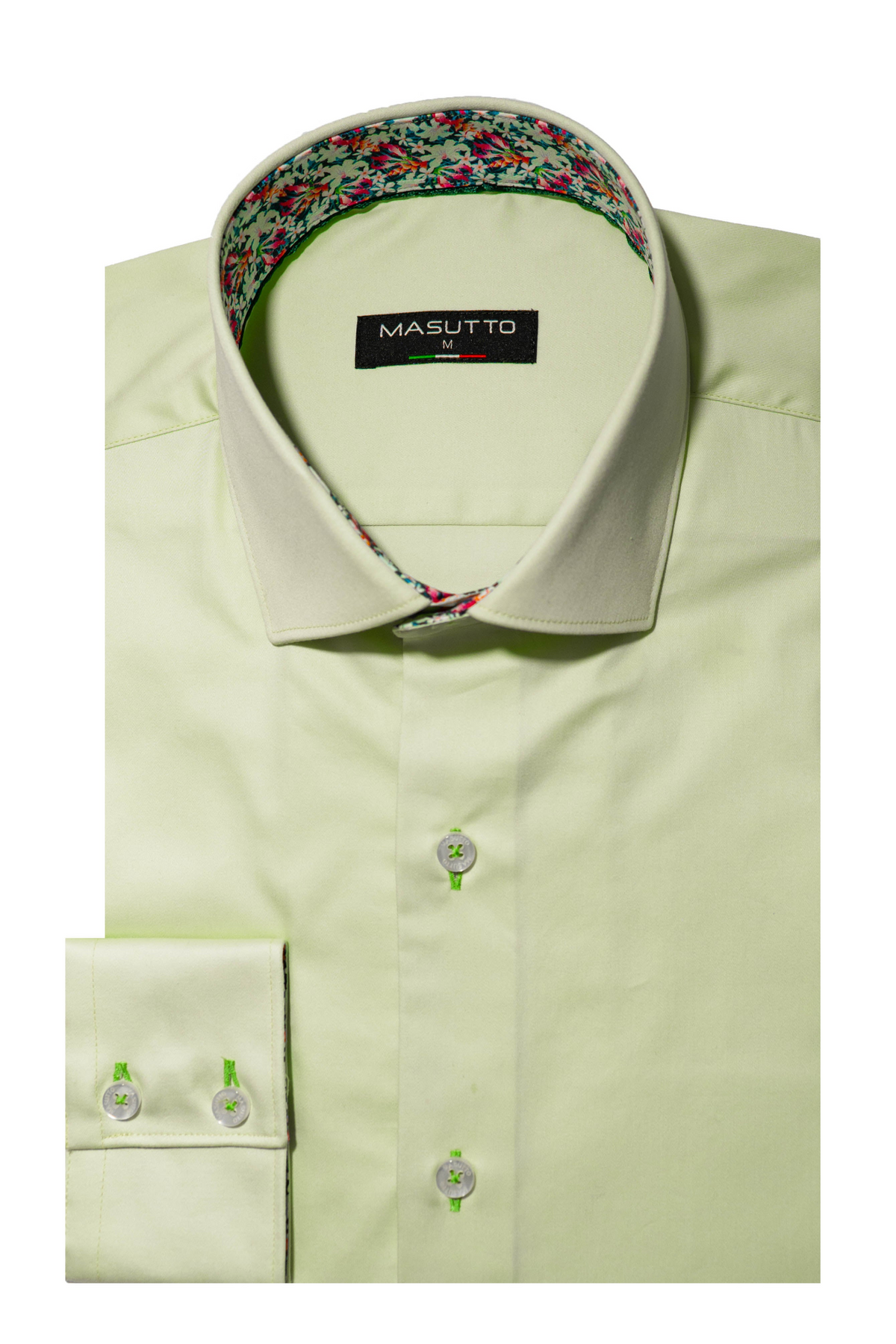 MASUTTO JUDE/03 LONG SLEEVE BUTTON DOWN SHIRT