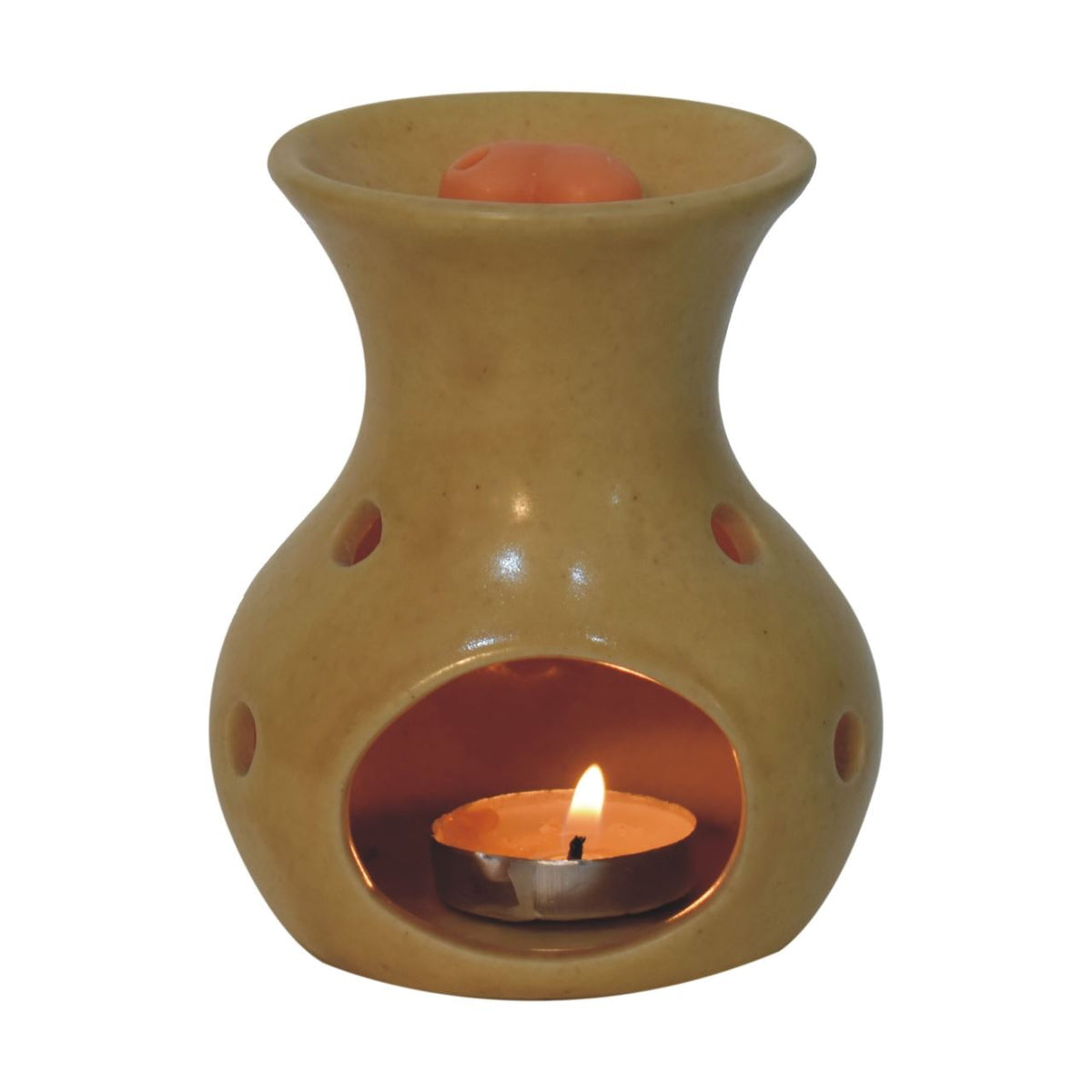 Artisan Taya Beige Wax Melter Set (Lavender, Jasmine, Citronella, Summer Tides, Rose, Lemongrass)