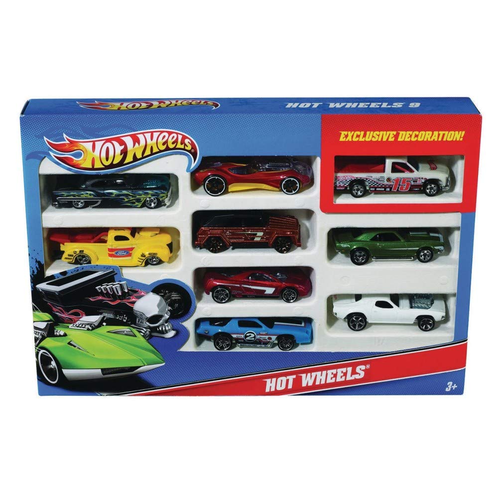 Hot WheelsA Car Assortment (Pack of 9)