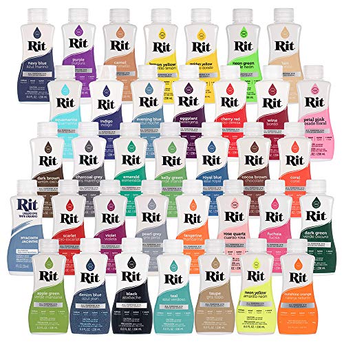 Rit Dye Liquid – Wide Selection of Colors – 8 Oz.