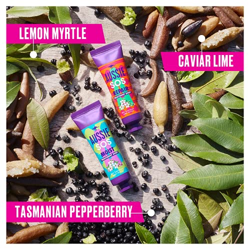 Aussie SOS Repair Shot Deep Conditioning Hair Treatment For Weak And Damaged Hair, 25ml
