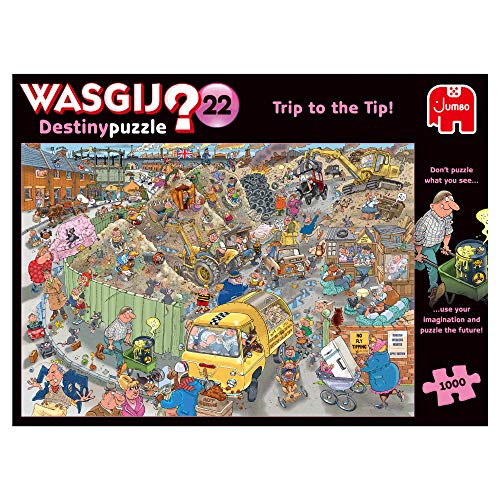 Jumbo, Wasgij, Destiny 22 - A Trip to the Tip!, Jigsaw Puzzles for Adults, 1,000 piece
