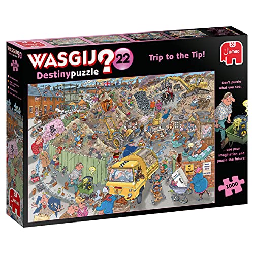 Jumbo, Wasgij, Destiny 22 - A Trip to the Tip!, Jigsaw Puzzles for Adults, 1,000 piece