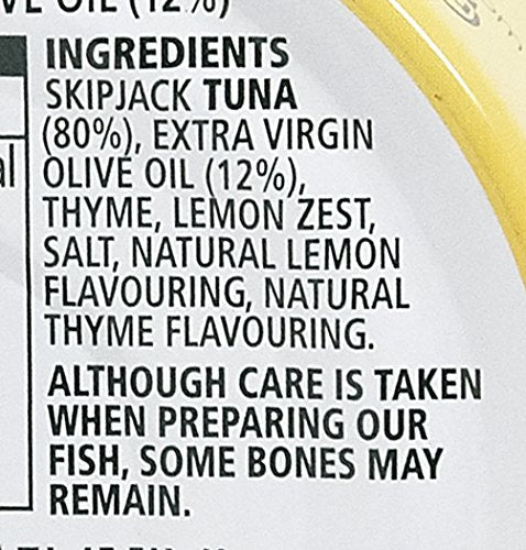 John West Infusions No Drain Tuna Lemon & Thyme, 80g