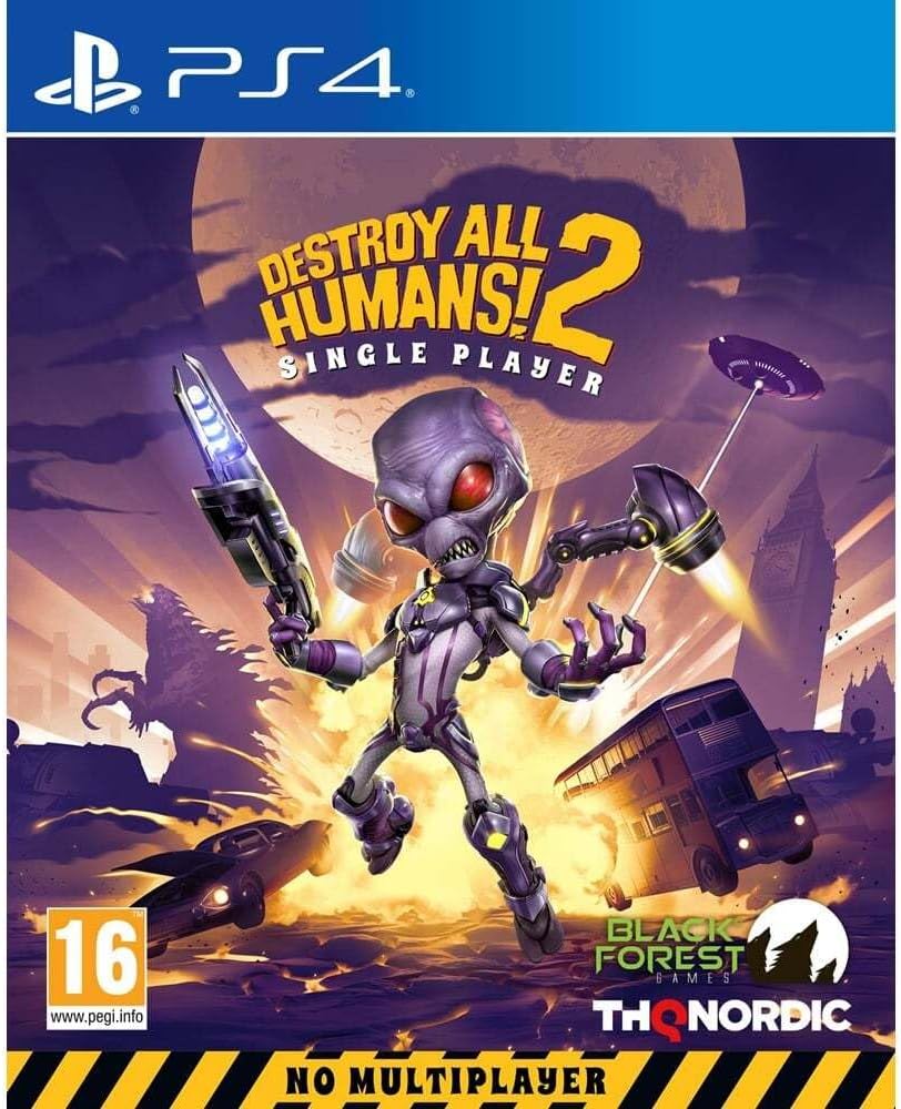 Destroy All Humans! 2 – Reprobed: Single Player – PlayStation 4