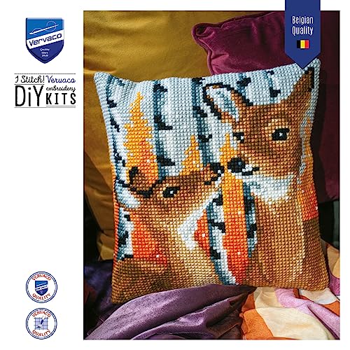 Vervaco Kit Cross Stitch Kit: Cushion: Deer