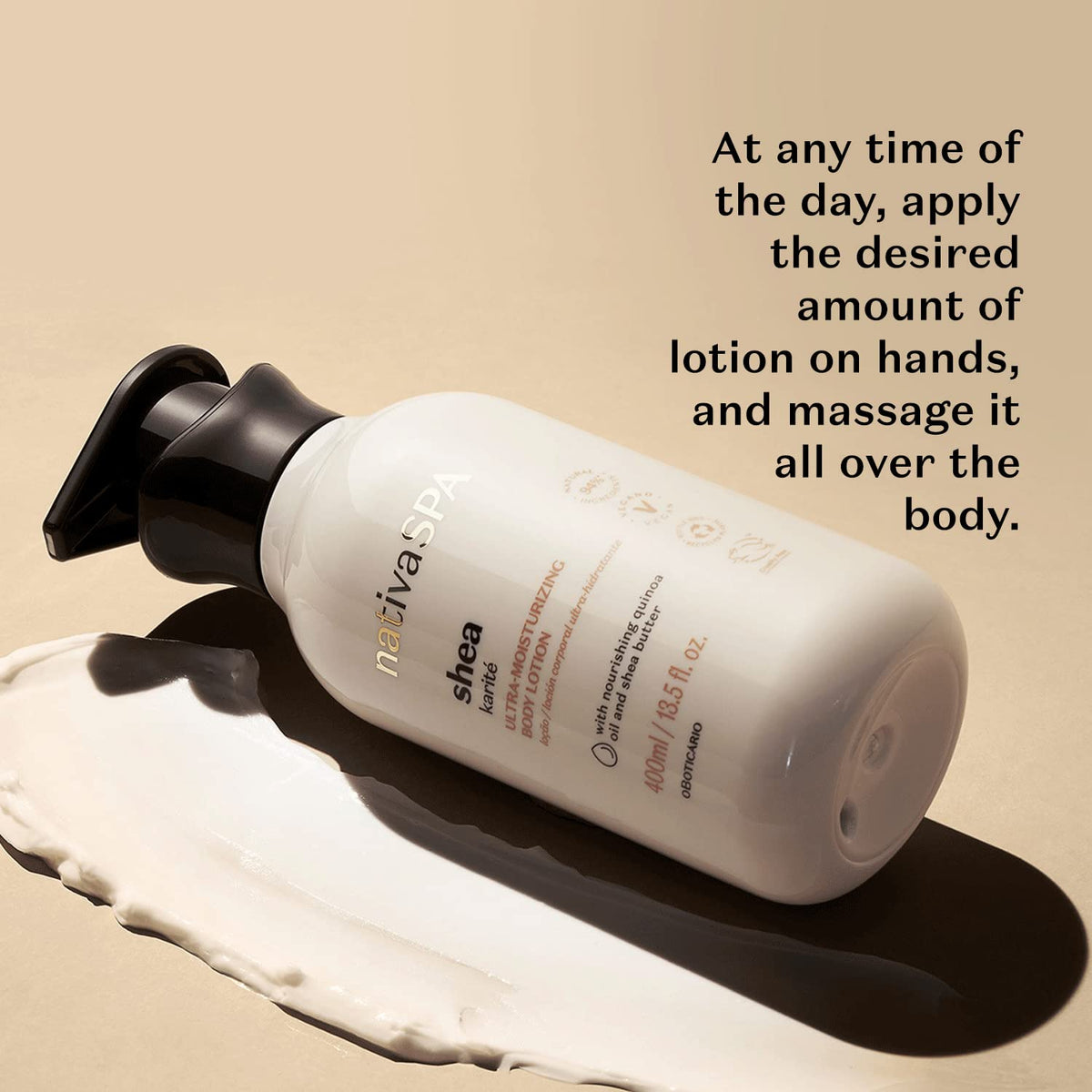 Karite Body Moisturizing Lotion – NATIVA SPA – O BOTICARIO/BOUTIQUEB
