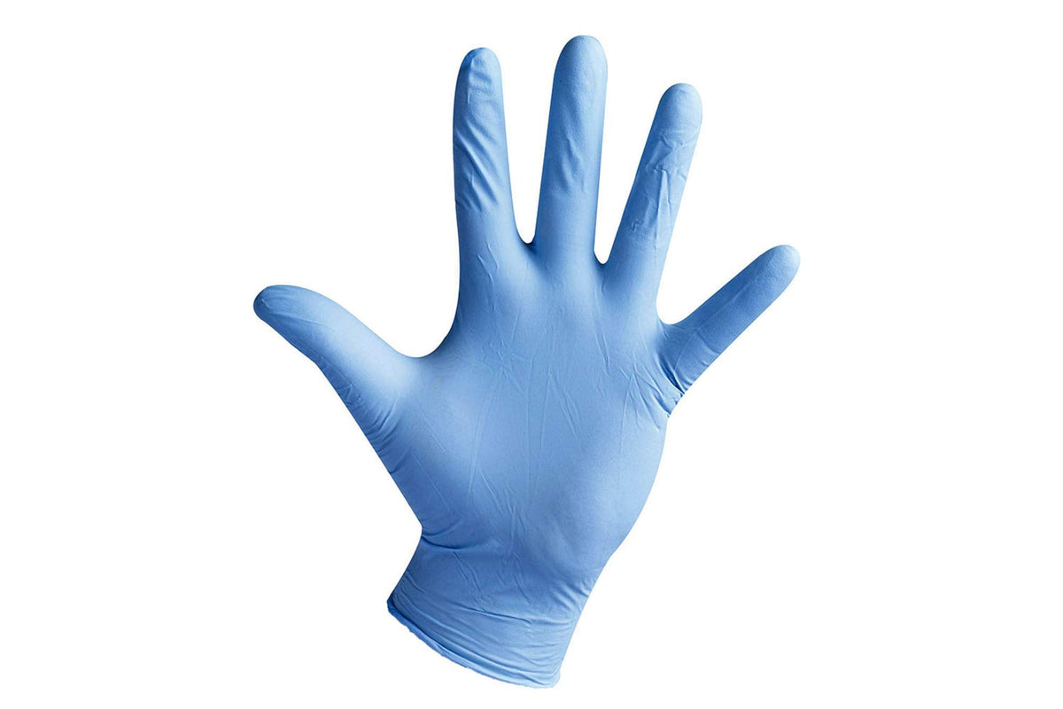 Supertouch Blue Nitrile Powder Free Gloves - Extra Large - Pack of 100