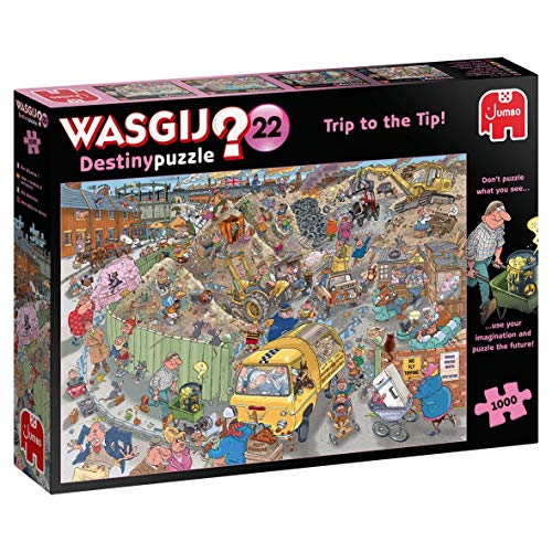 Jumbo, Wasgij, Destiny 22 - A Trip to the Tip!, Jigsaw Puzzles for Adults, 1,000 piece