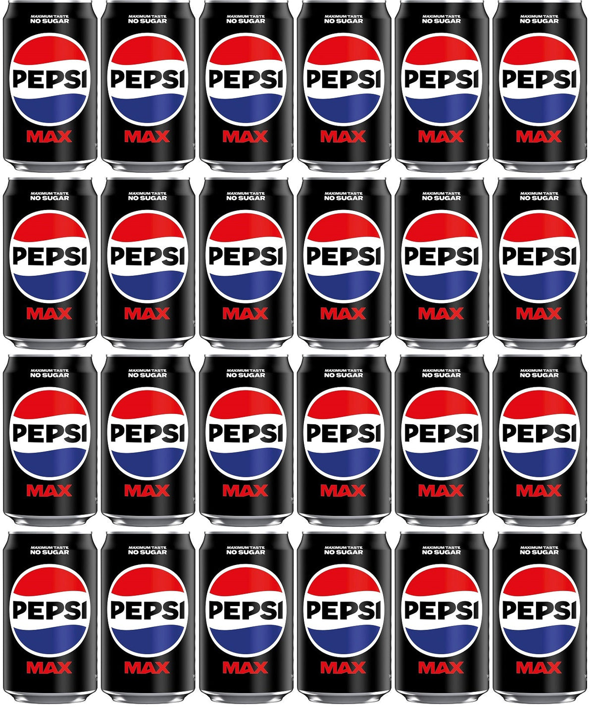 24 x Pepsi Max Can 330Ml