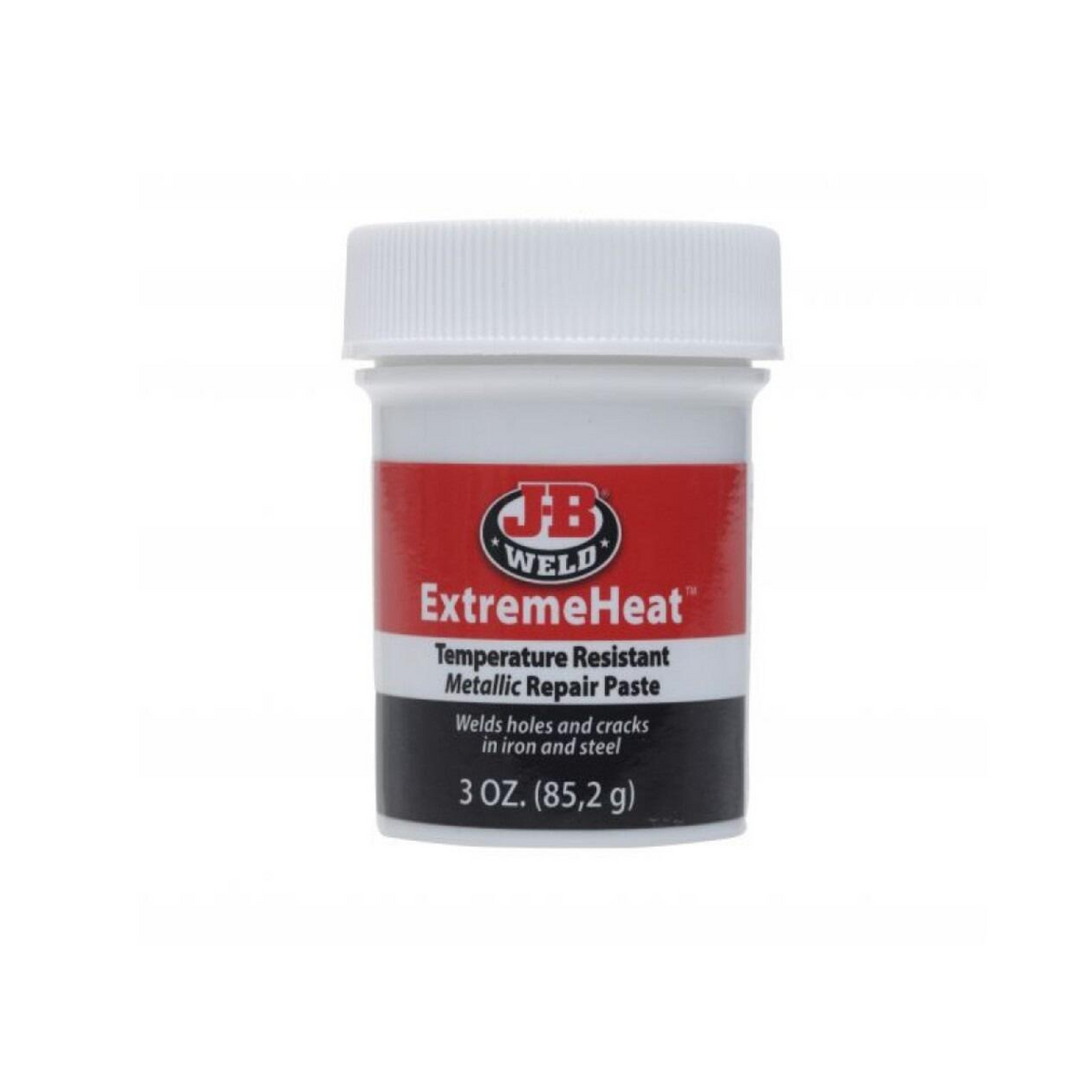 J-B Weld ExtremeHeat Metallic Paste - High Temperature Repair for Exhausts & More