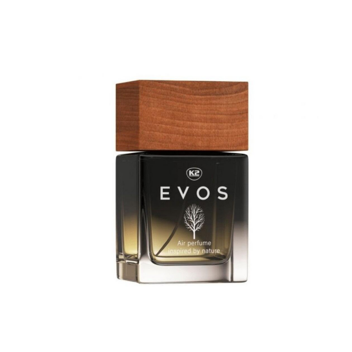 K2 EVOS HUNTER Car Perfume - 50ml Bergamot, Geranium, and Moss Scent