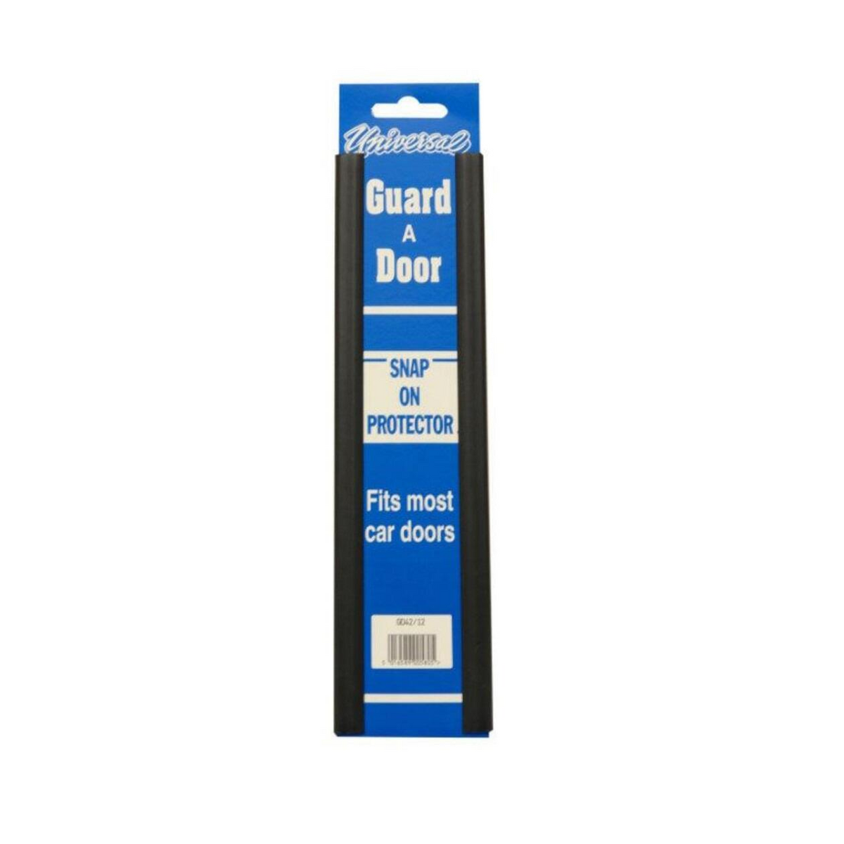 Black Bump Stop Door Guard Protectors - Easy Push-On Edge Strips (Pair)