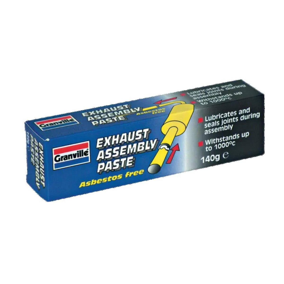 Granville Exhaust Assembly Paste - High-Temperature Sealant for Exhaust Systems, 140g