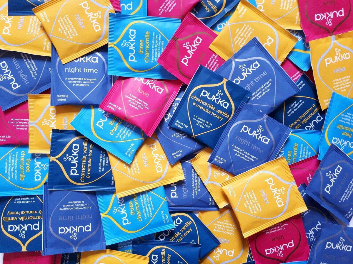 Pukka Organic Herbal Tea Bags, Random Selection