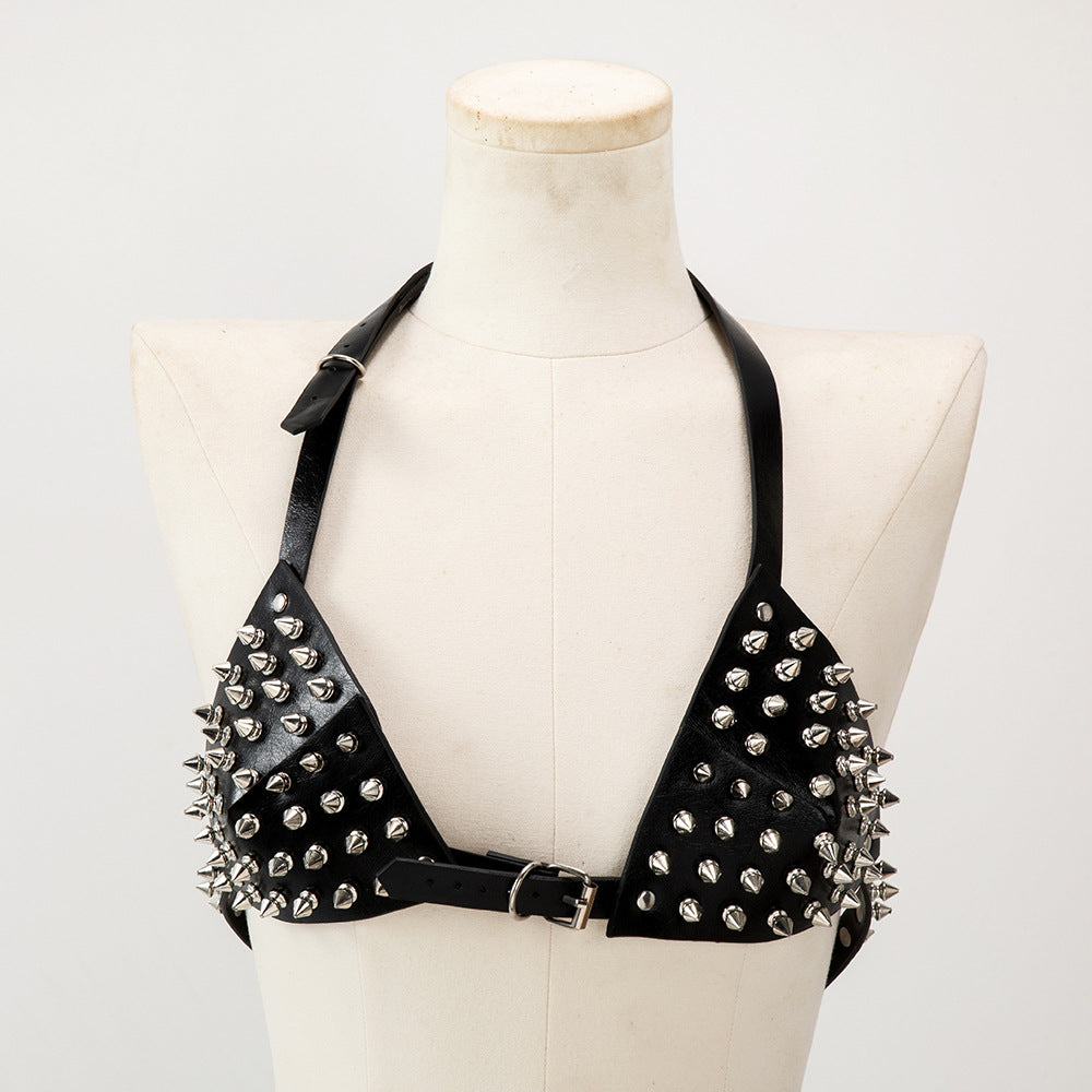 Rivet Womens Halter Corset For Women