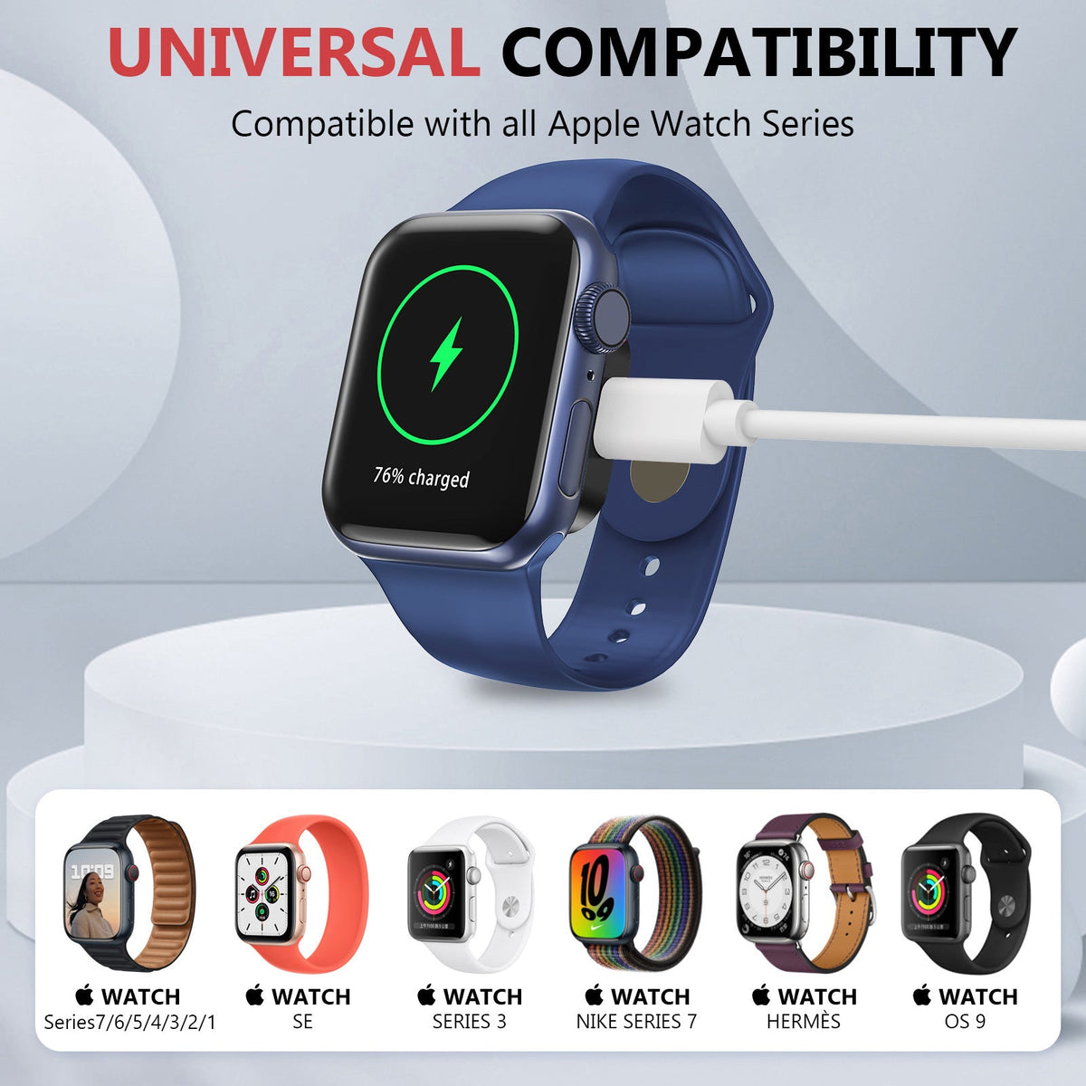 Mini Compact 3-in-1 Magnetic Wireless Portable Fast Charging