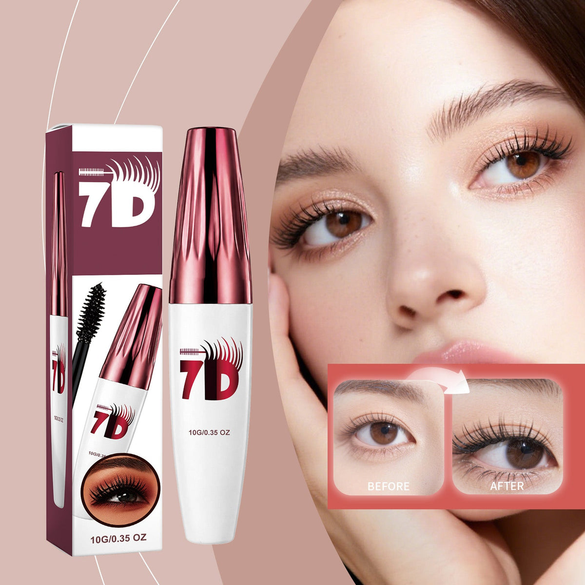AMZ Volumizing And Curling Mascara Black