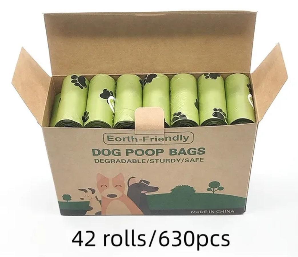 630 Dog Poop Bags - FREE DISPENSER